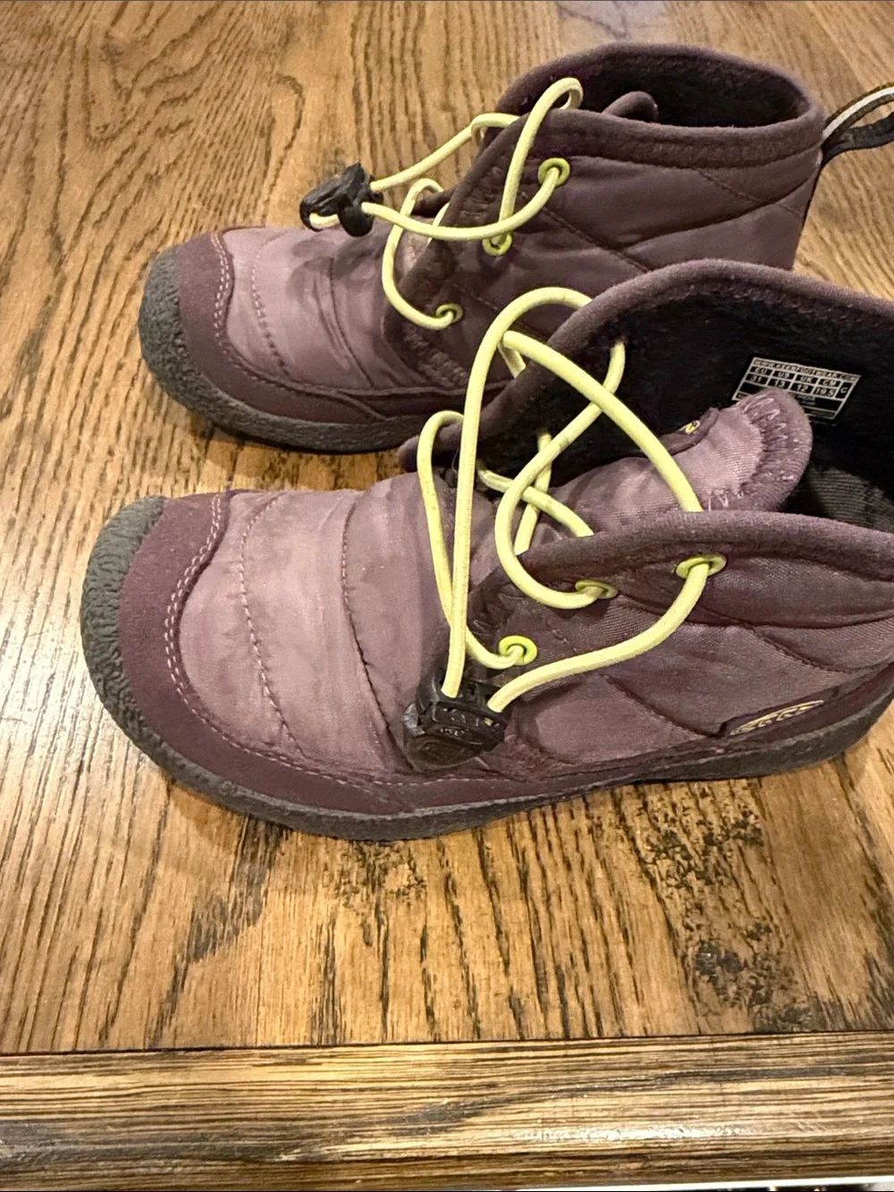 KEEN Kids- Howser 2 Quilted Mid Height Waterproof Comfy Durable in Plum Purple